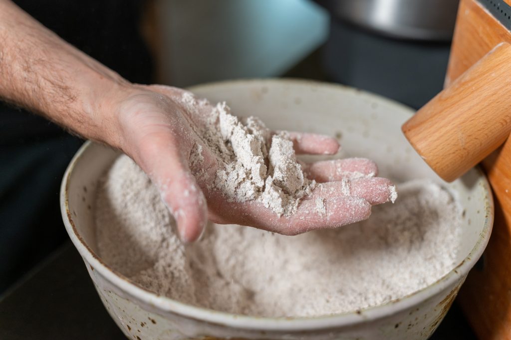 handful of flour