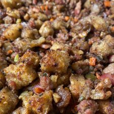 The Ultimate Holiday Sourdough Stuffing.-image