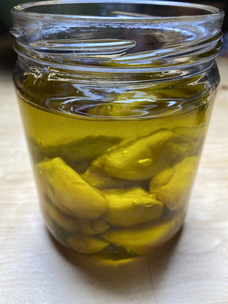 sourdough crouton garlic confit