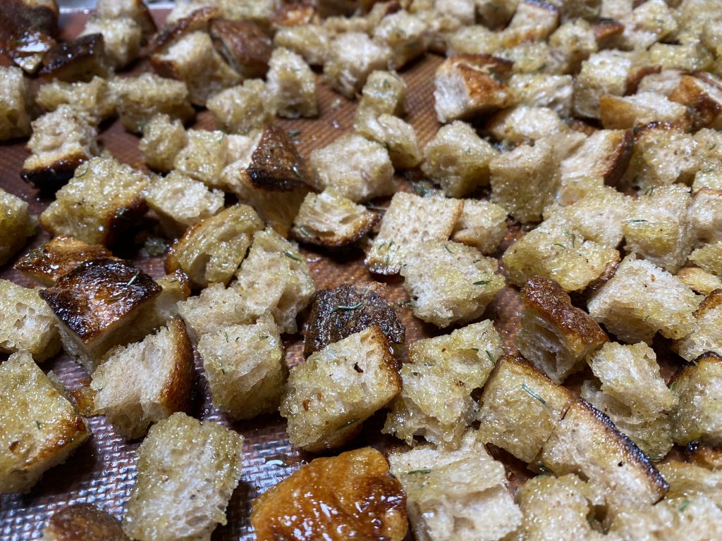 sourdough crouton