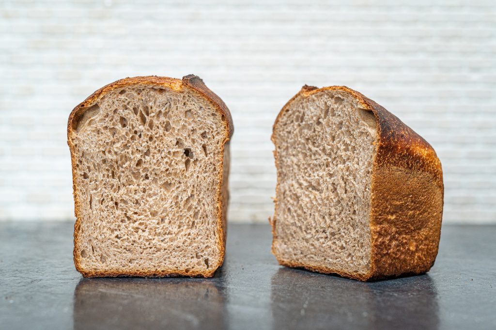 Sourdough tin loaf