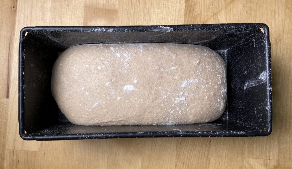 sourdough tin loaf